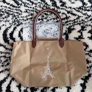 Longchamp Le Pilage - limited edition Eiffel Tower